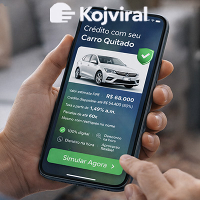 Saiba como financiar carro quitado no Brasil, usar veículo como garantia e conseguir crédito mesmo com restrições no nome.