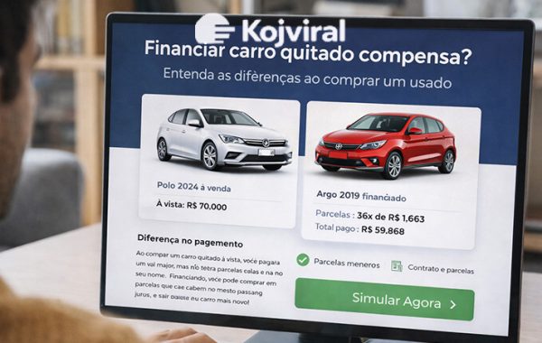 Financiar carro quitado compensa? Entenda as diferenças entre financiar um carro usado já quitado e um zero km