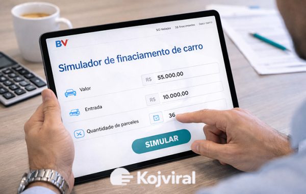 Entenda como funciona o simulador de financiamento de carro BV