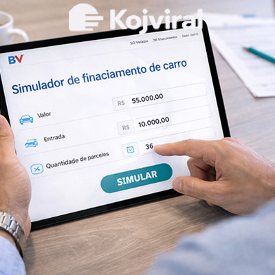 Entenda como funciona o simulador de financiamento de carro BV