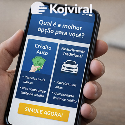 Crédito auto ou financiamento tradicional: entenda as diferenças reais, compare CET, taxas e exigências no Brasil e mais detalhes.