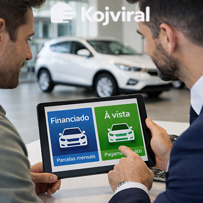 Entenda se vale mais a pena comprar carro financiado ou à vista. 