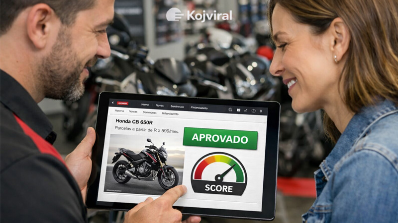 Financiar moto Score baixo: guia completo para aumentar suas chances em 2026