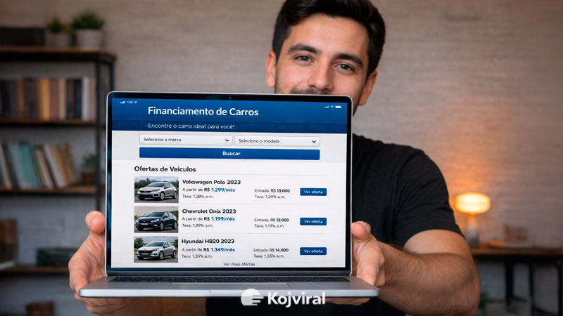 Financiamento de carro online em 2026: como funciona, onde fazer e como pagar menos