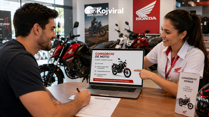 consórcio de moto