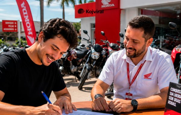 financiar moto com nome sujo