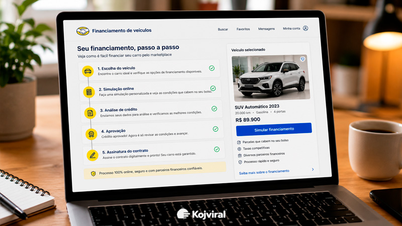 como financiar um carro pelo Mercado Livre