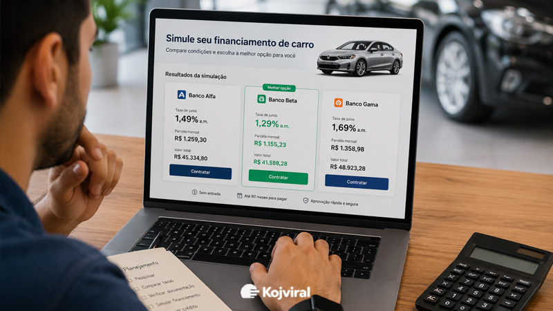 financiamento de carro sem CNH