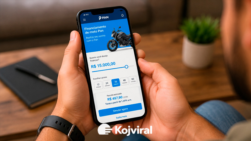 financiamento moto Pan