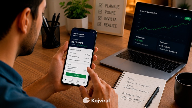 investimentos para iniciantes com pouco dinheiro